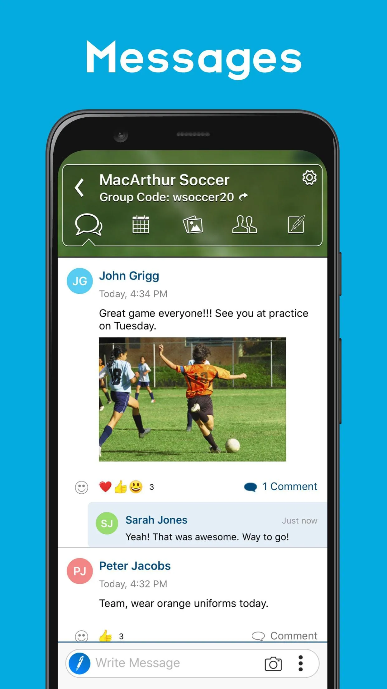 TeamReach - Your Team App