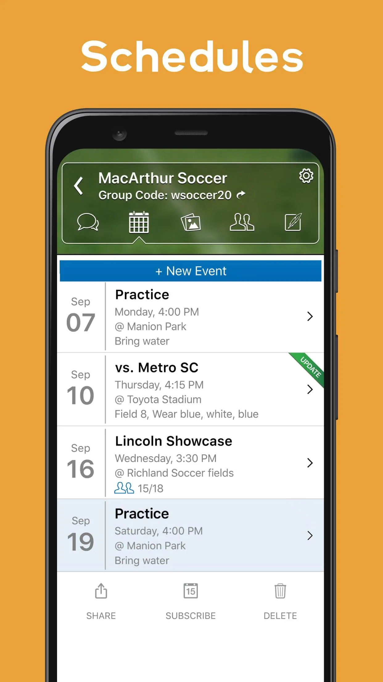 TeamReach - Your Team App
