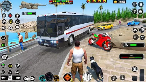Coach Bus Driving : Bus Games
