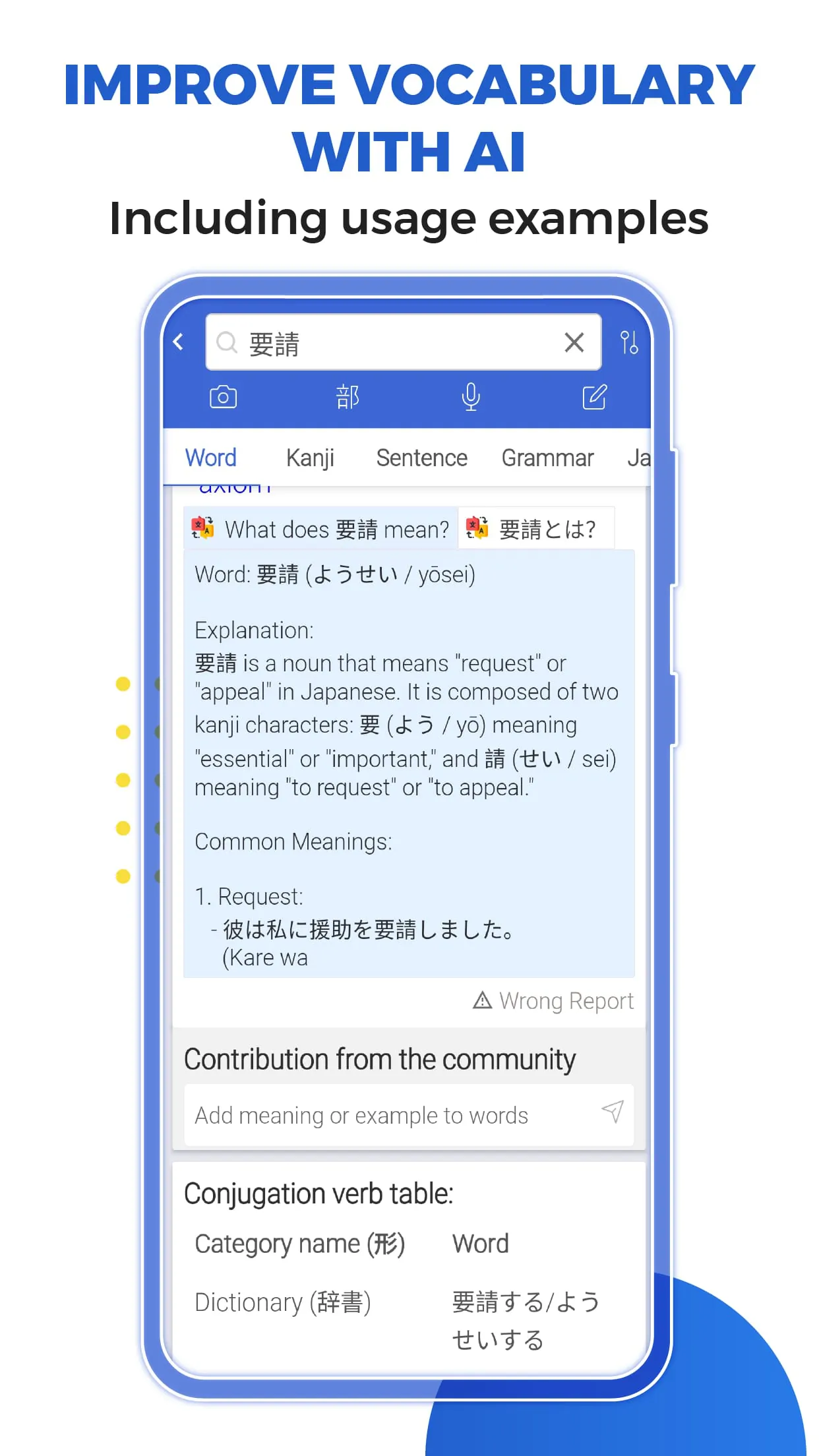 Mazii Jisho, Translator, Kanji