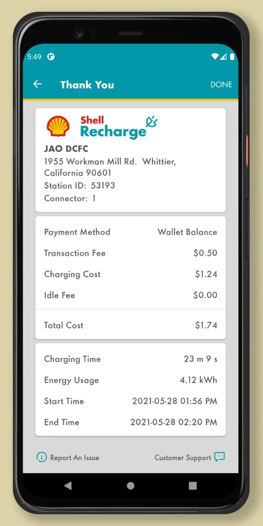 Shell Recharge