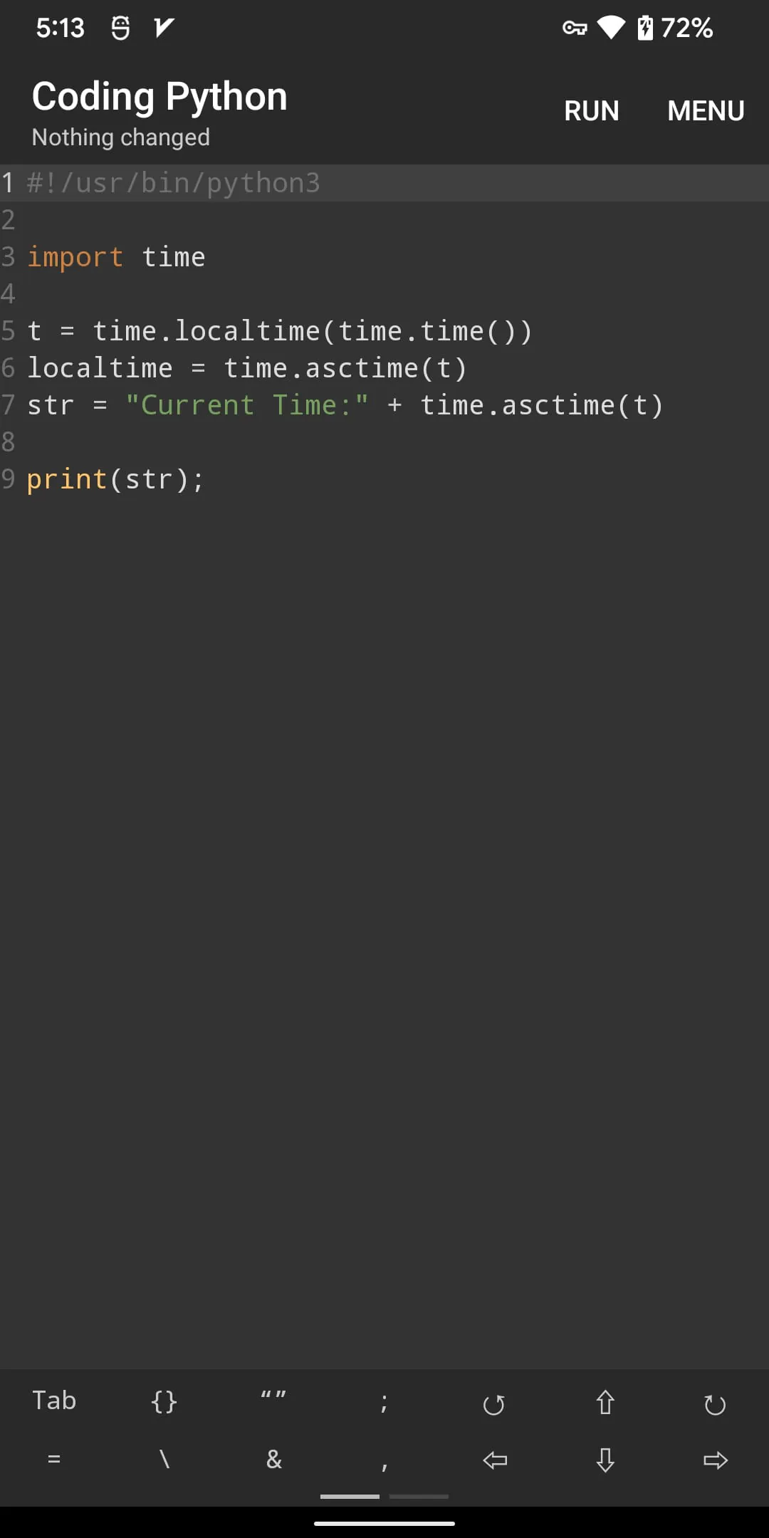 Coding Python