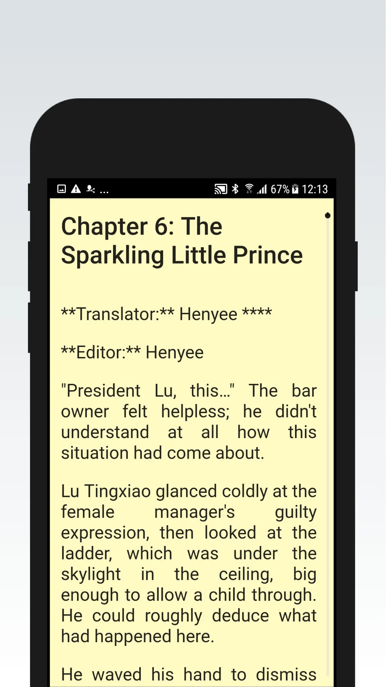 Light Novel - Story Reader