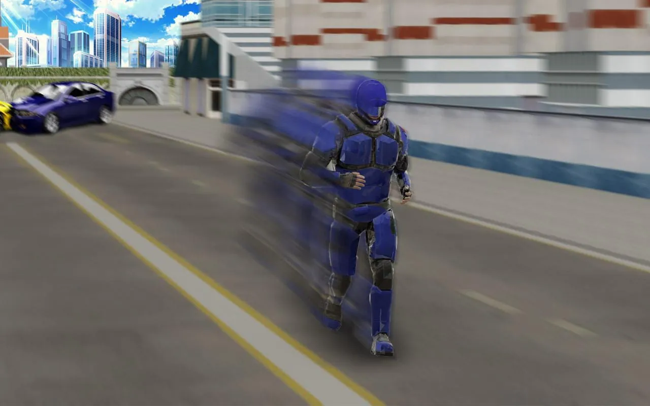 Super Light Speed Robot Superh