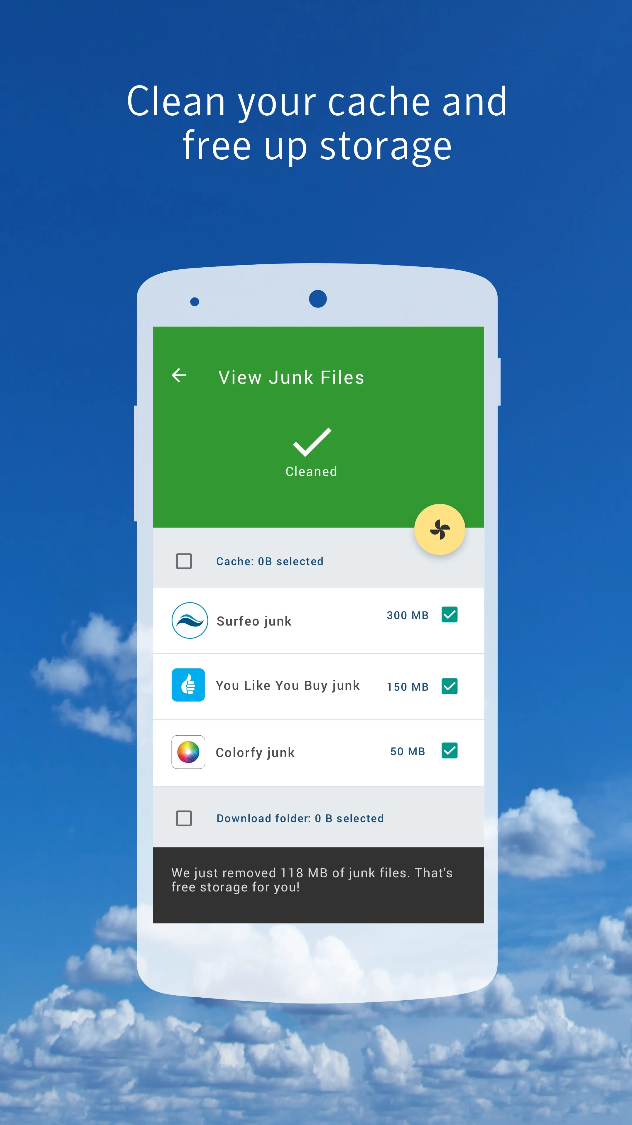 Norton Clean, Junk Removal