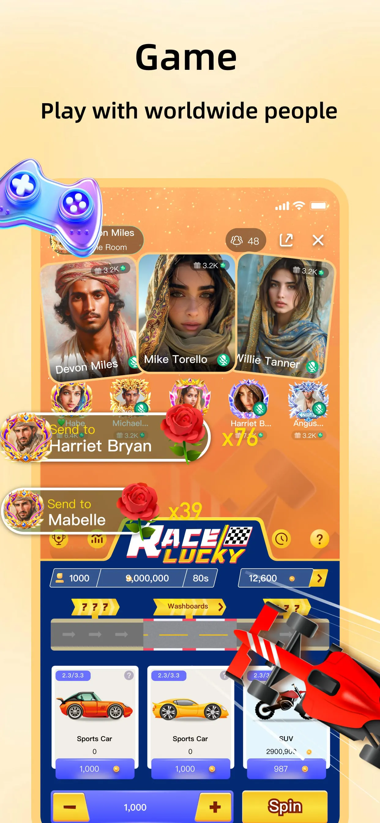 Gemgala - Party & Chat & Games