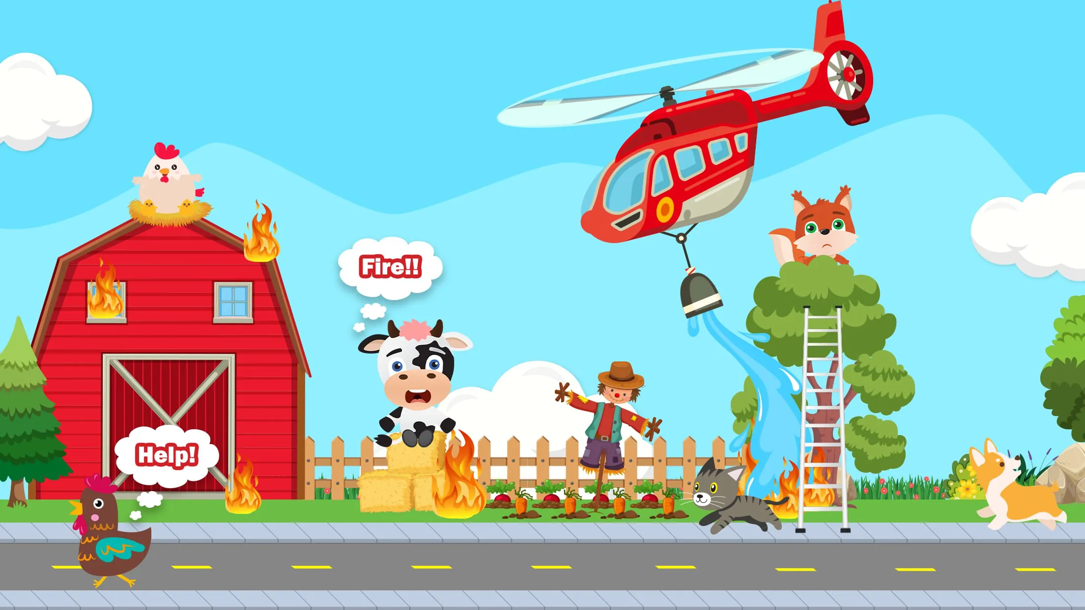 Fireman for Kids - Fire Truck