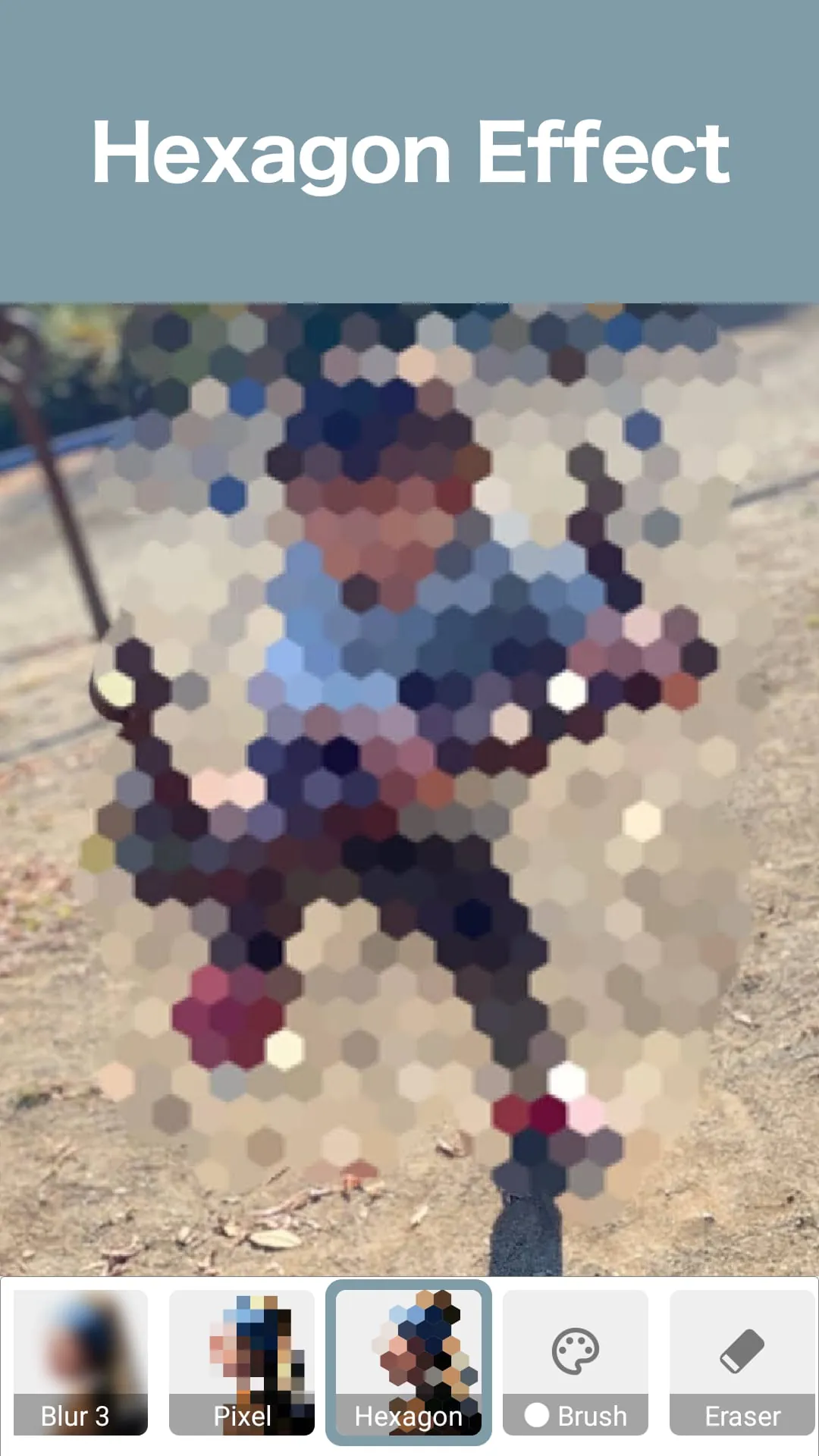 Blur Photo Editor: blur effect