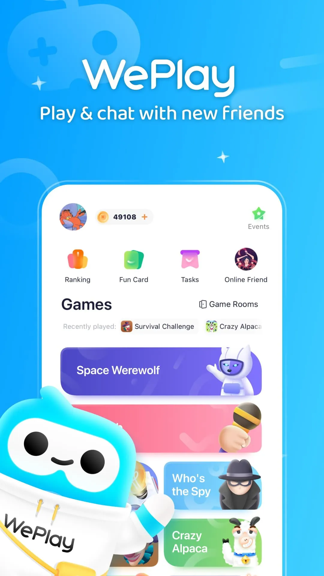 WePlay - Party Game & Chat