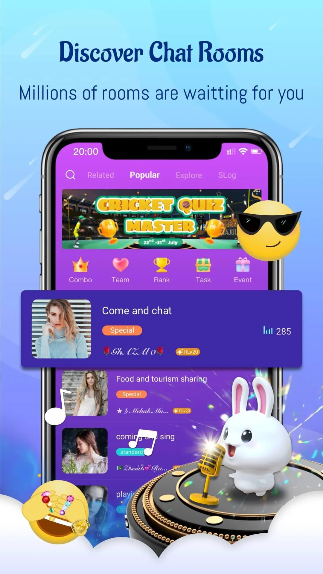 OyeTalk - Live Voice Chat Room