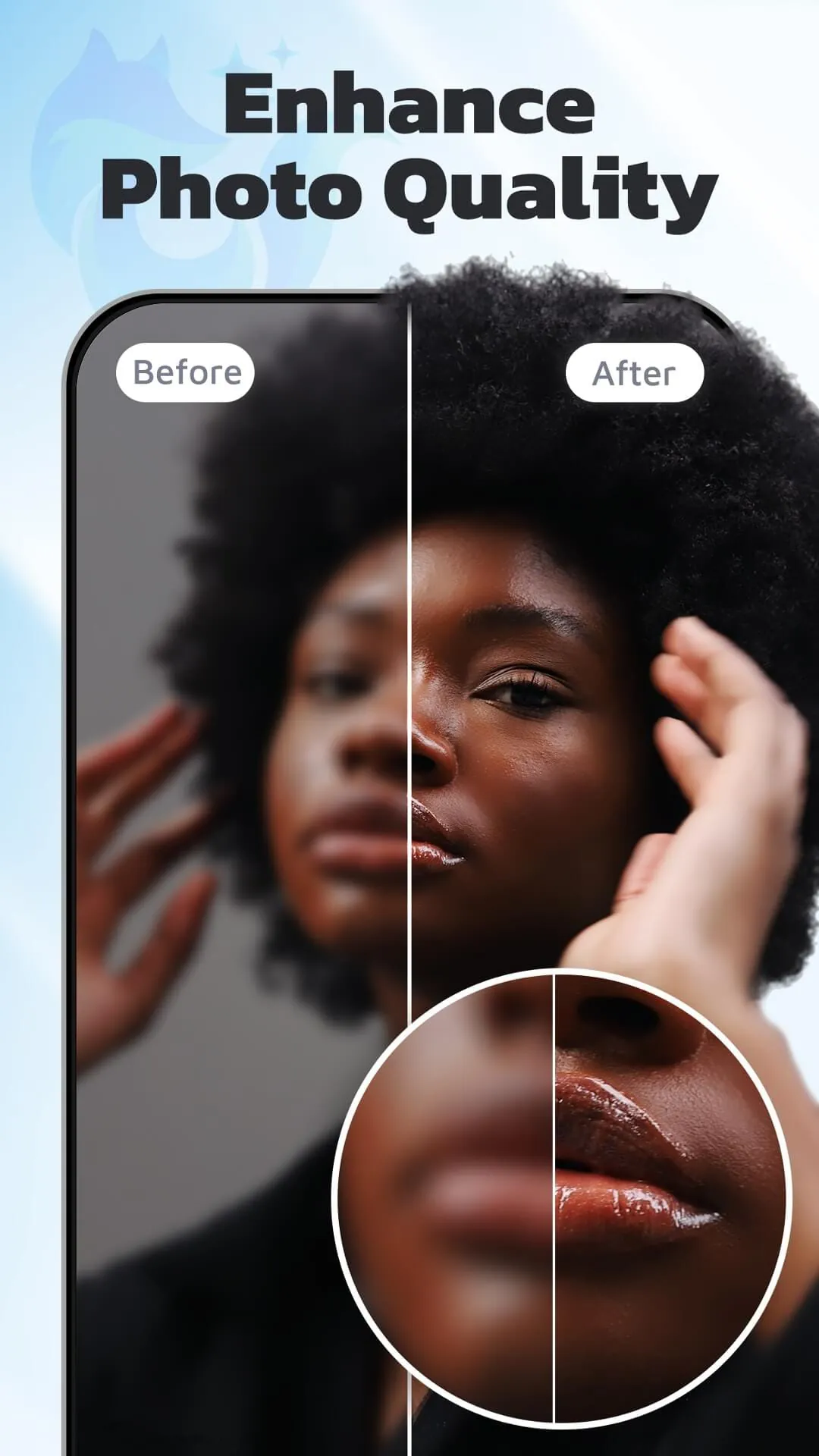 AI Photo Enhancer - EnhanceFox