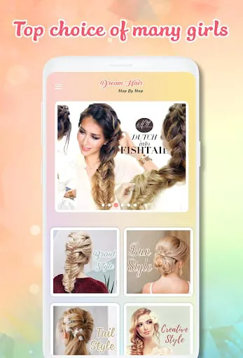 Hairstyles step by step