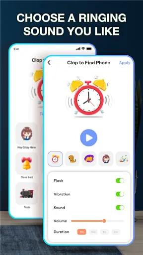 Find My Phone By Clap: Whistle