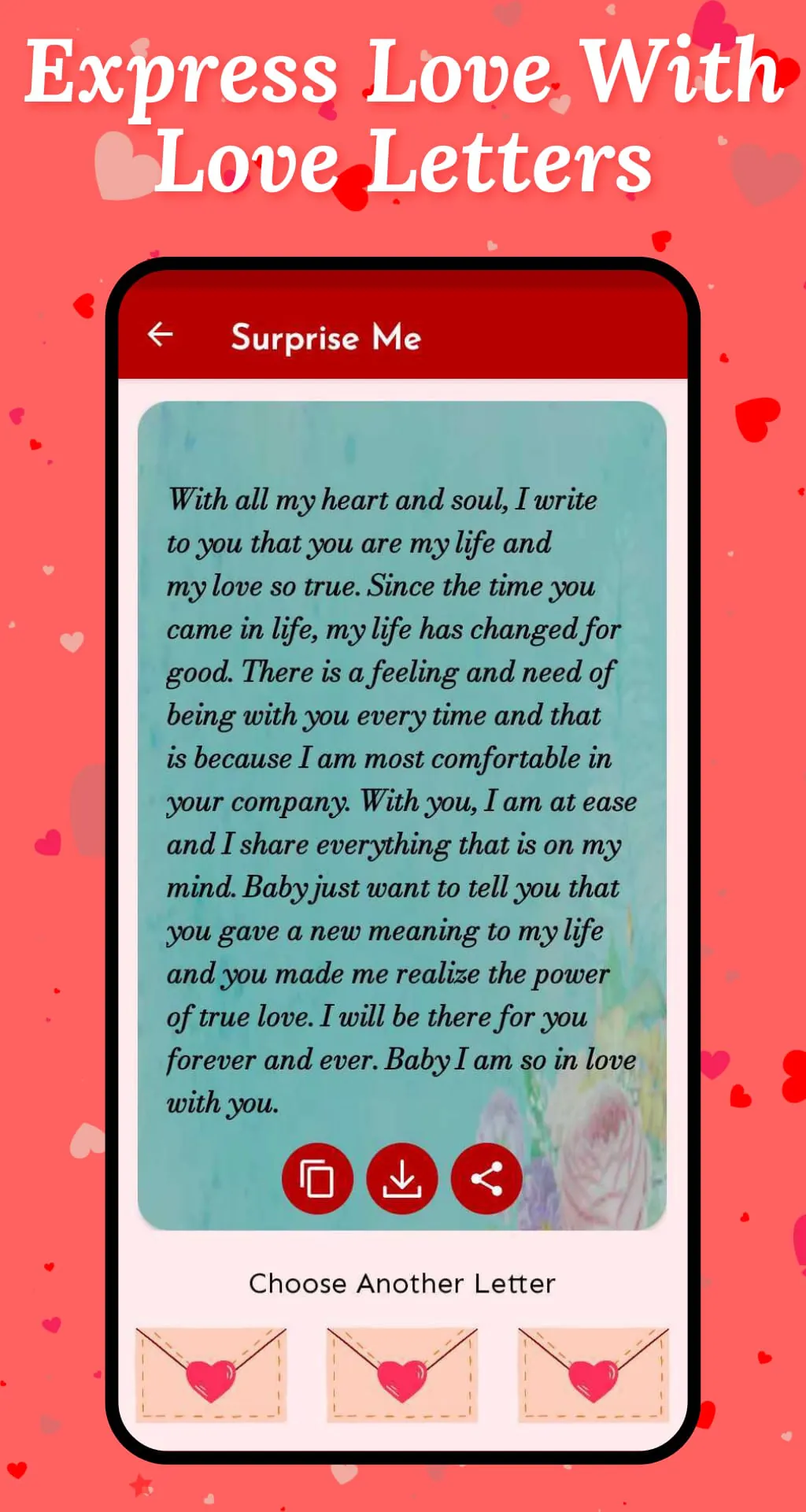 Love Letters & Love Messages