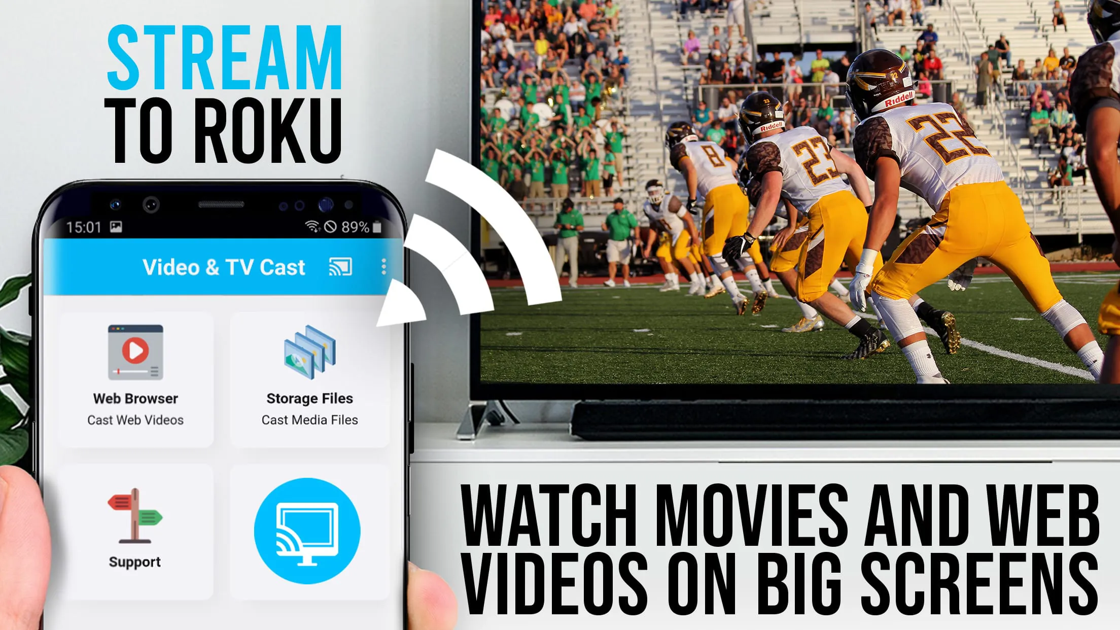 TV Cast for Roku
