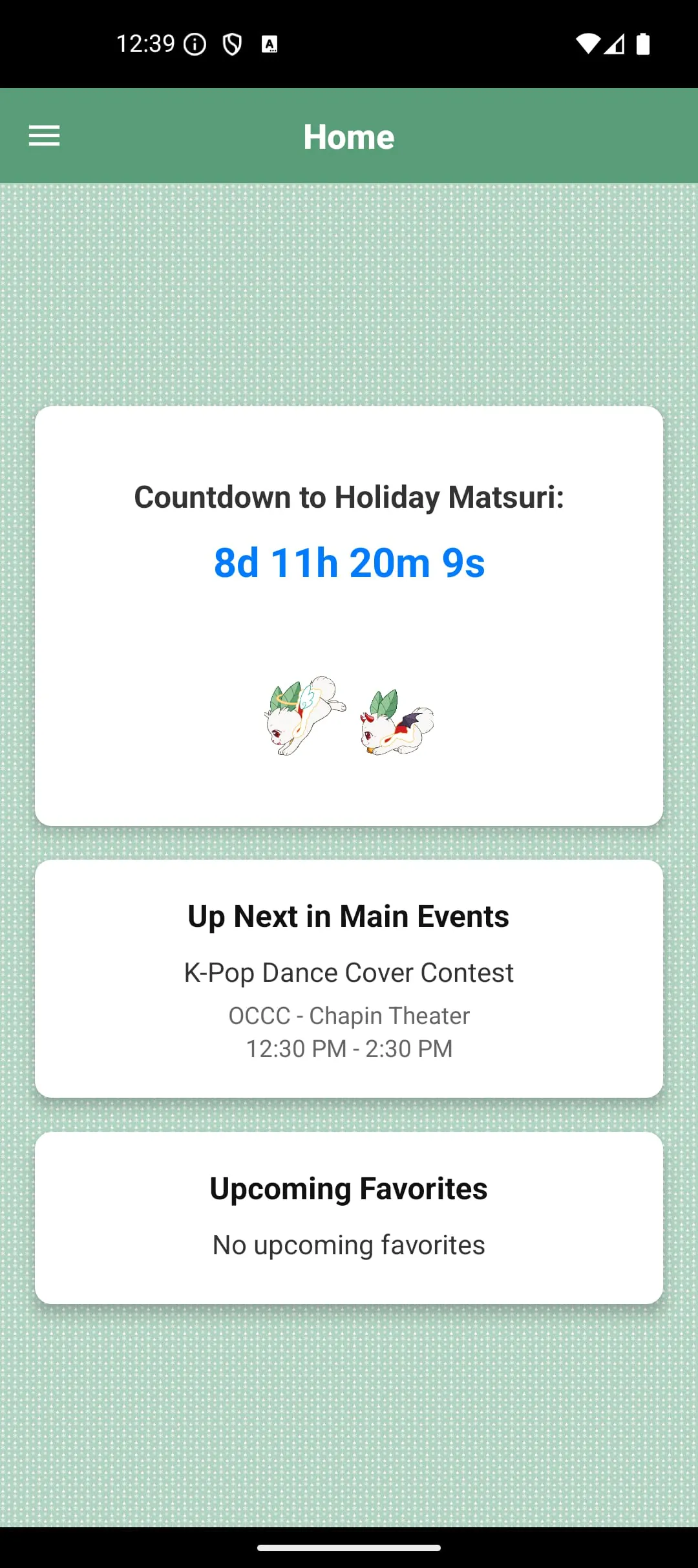 Holiday Matsuri