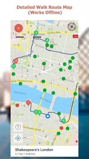 Columbia (SC) Map and Walks
