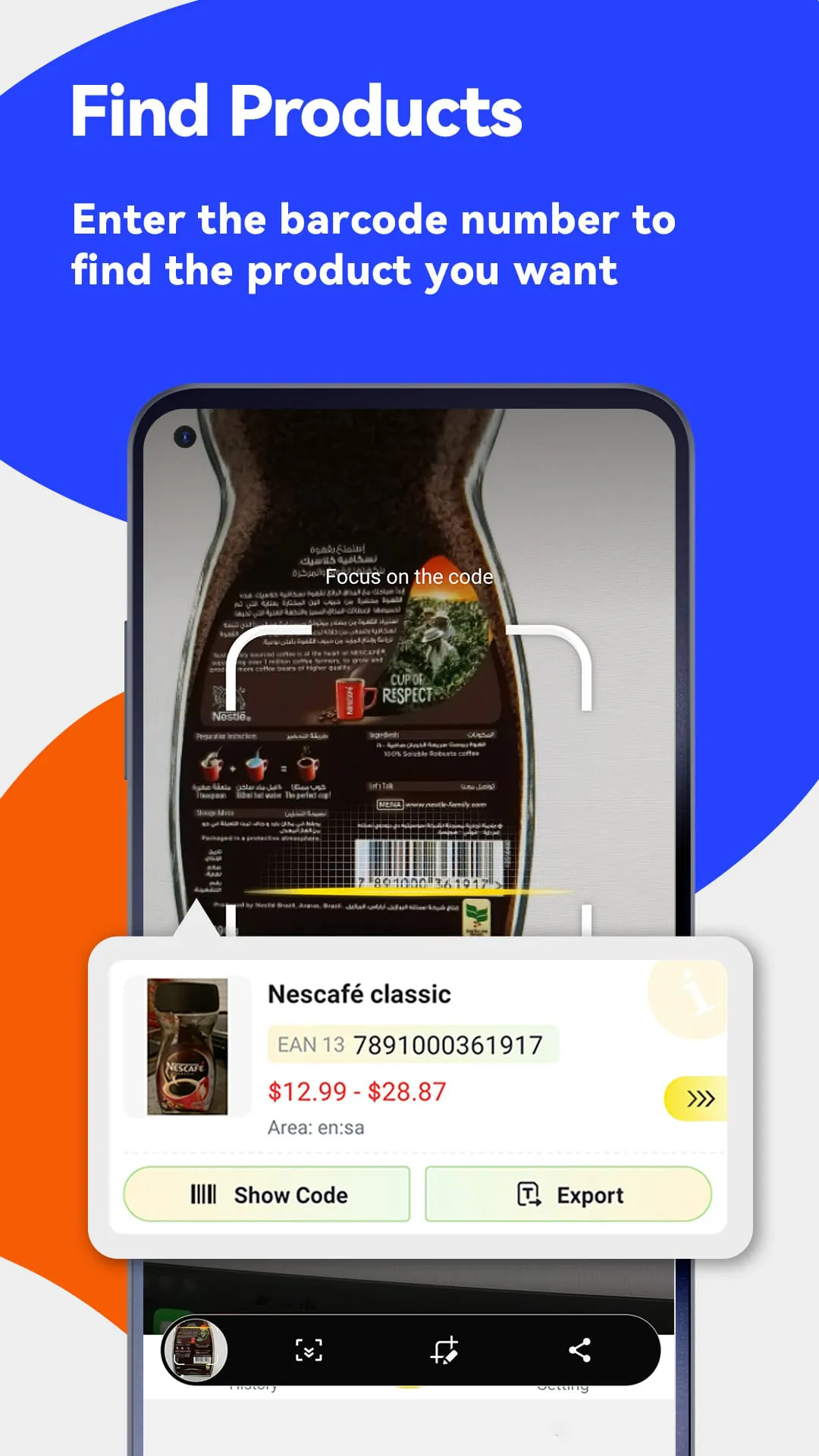 Barcode Scanner & QR Reader