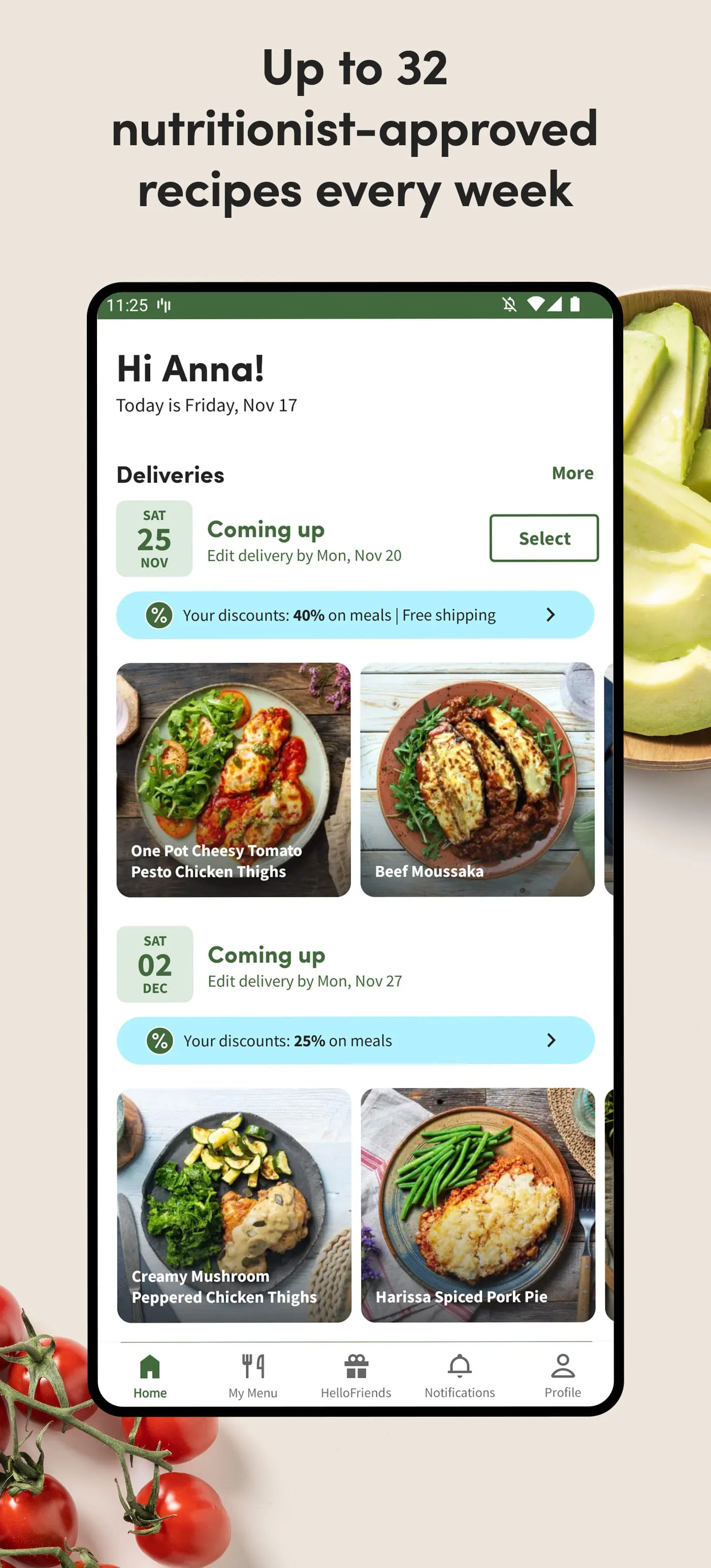 Green Chef: Healthy Recipes