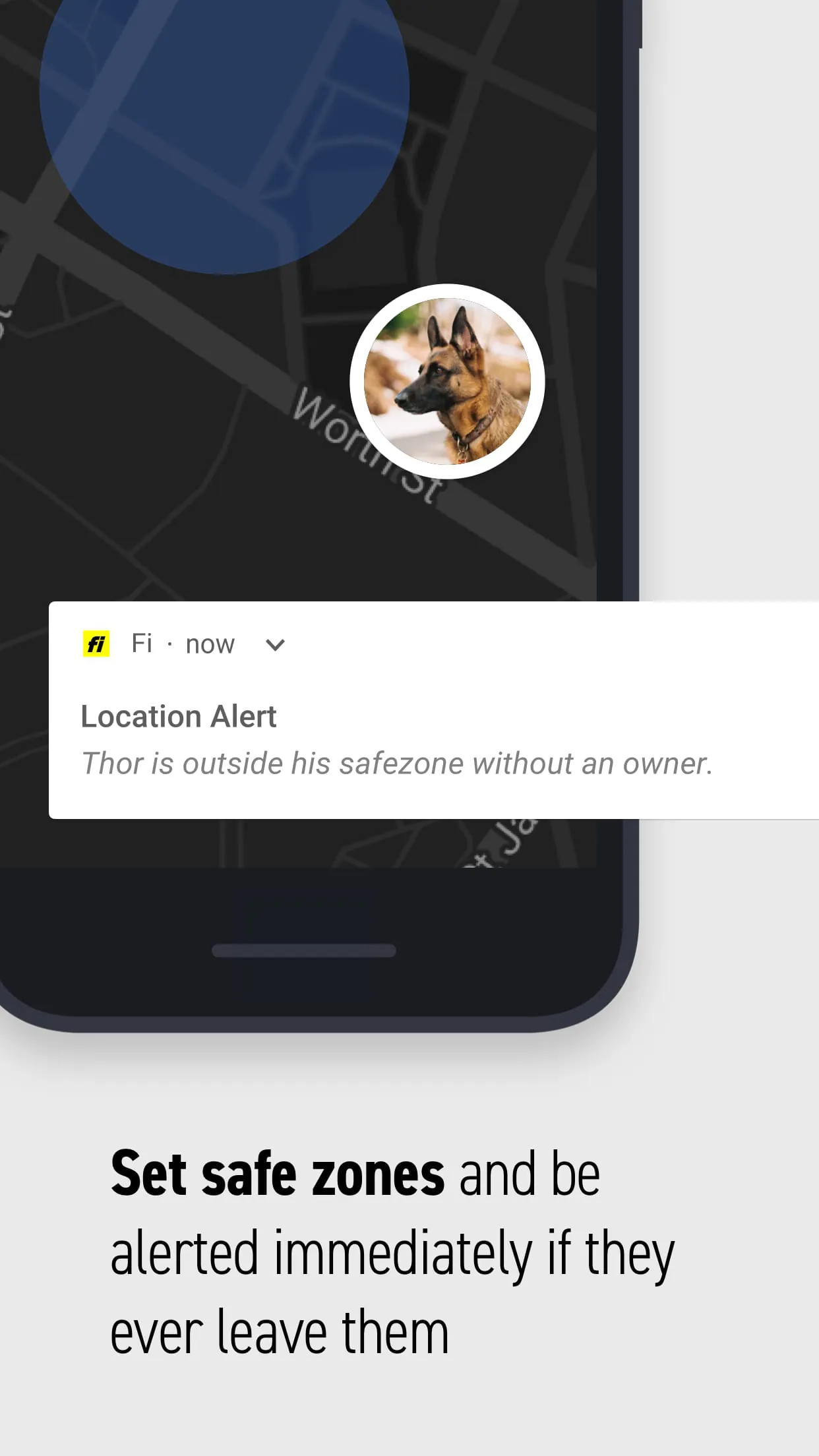 Fi - GPS Dog Tracker