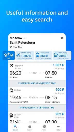 Flights, railways, hotels