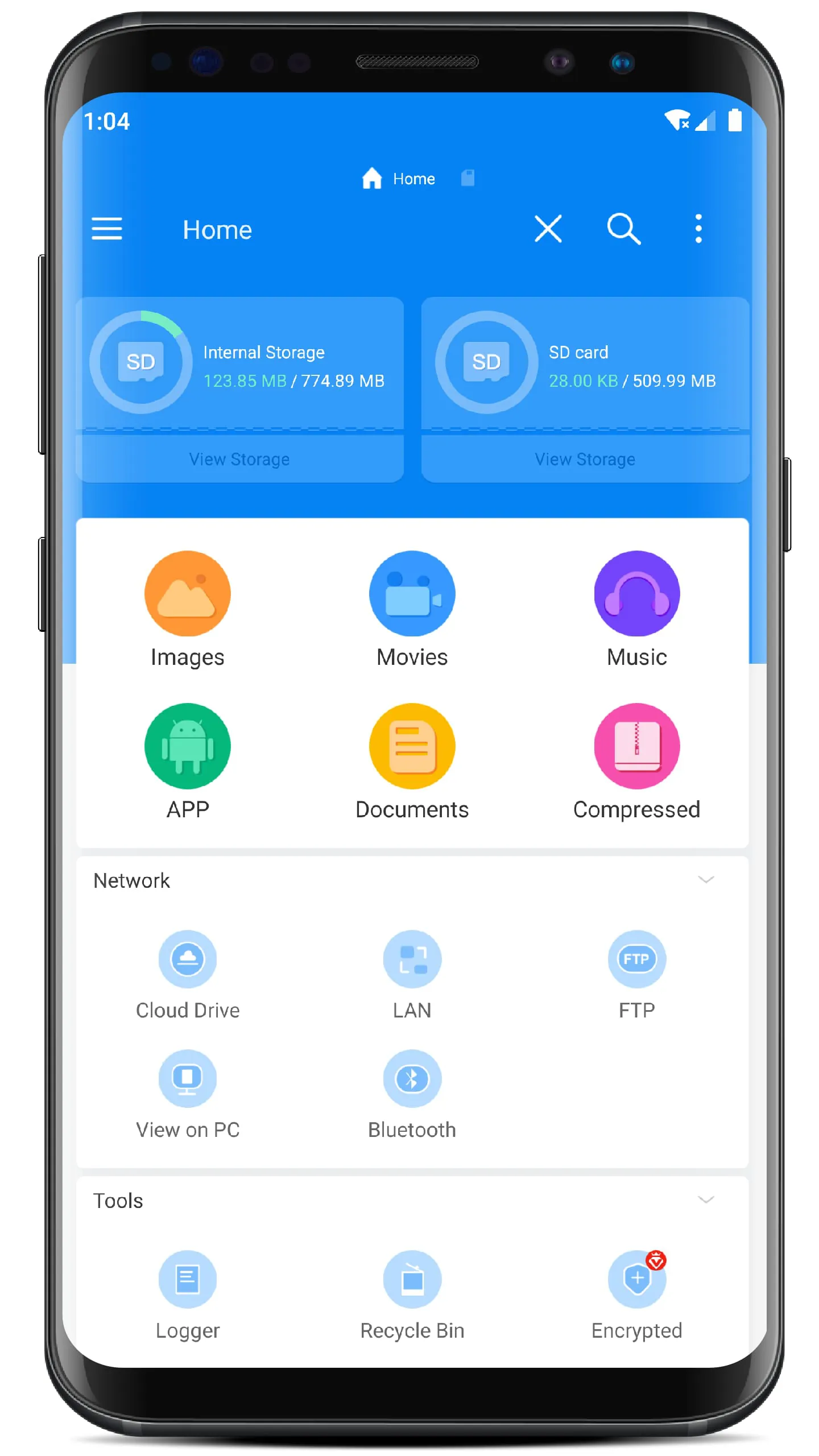 RS File Manager File Explorer