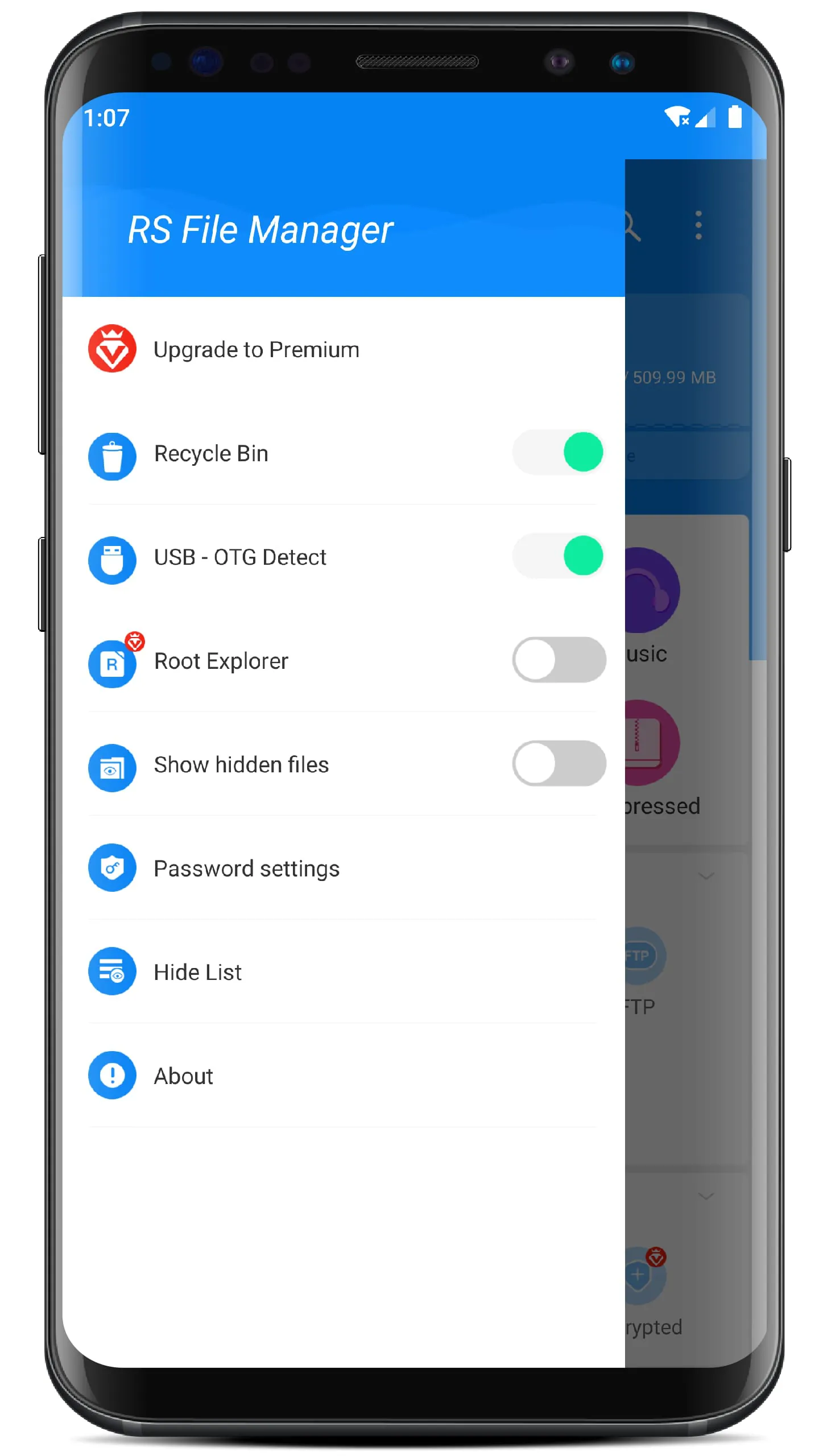 RS File Manager File Explorer