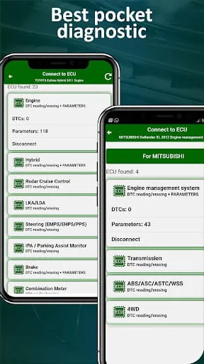 MotorData OBD2 ELM car scanner
