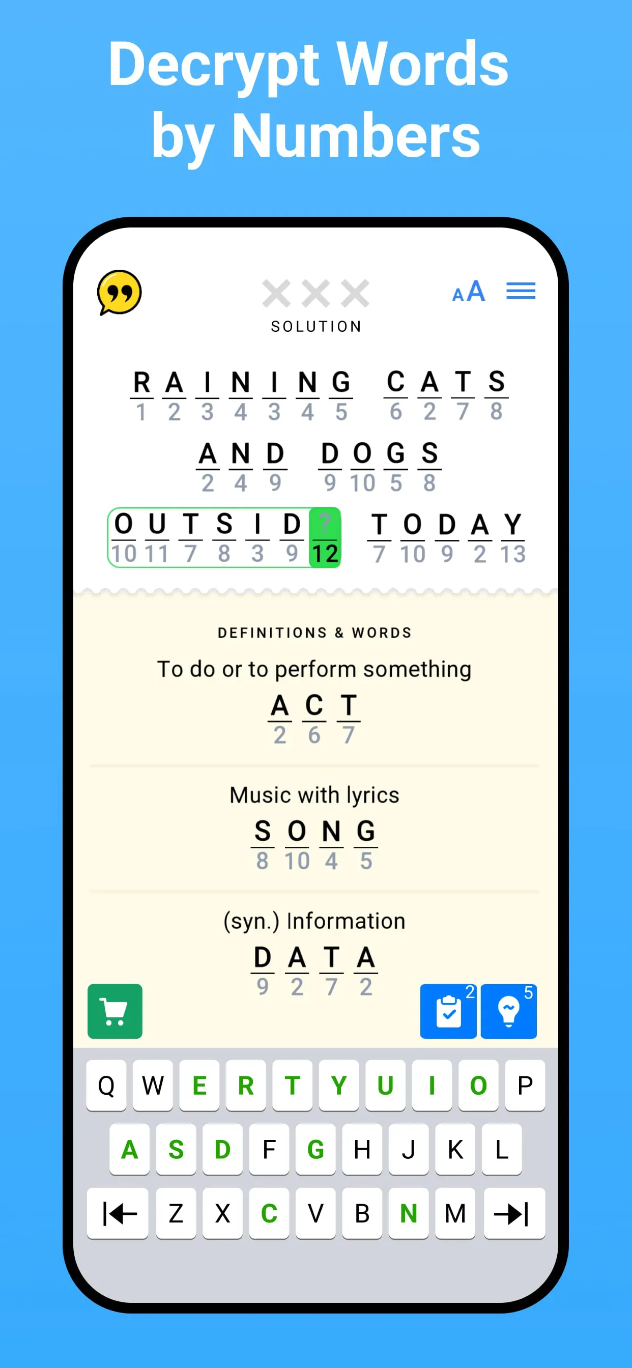 Figgerits - Word Puzzle Game