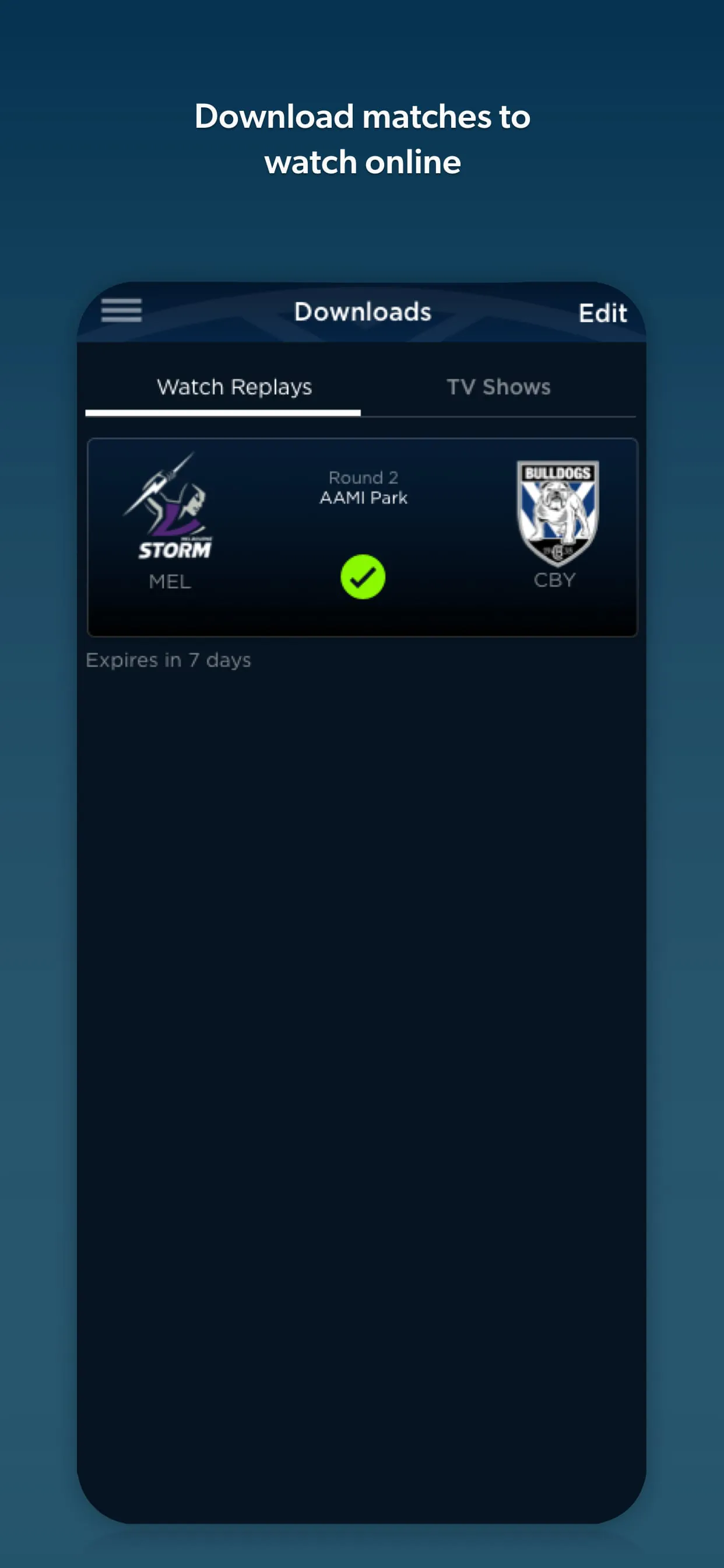 Watch NRL