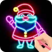 Draw Glow Christmas