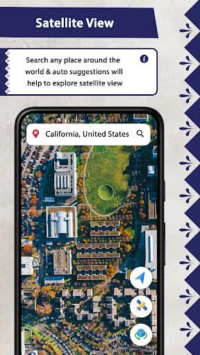 Earth Map Satellite