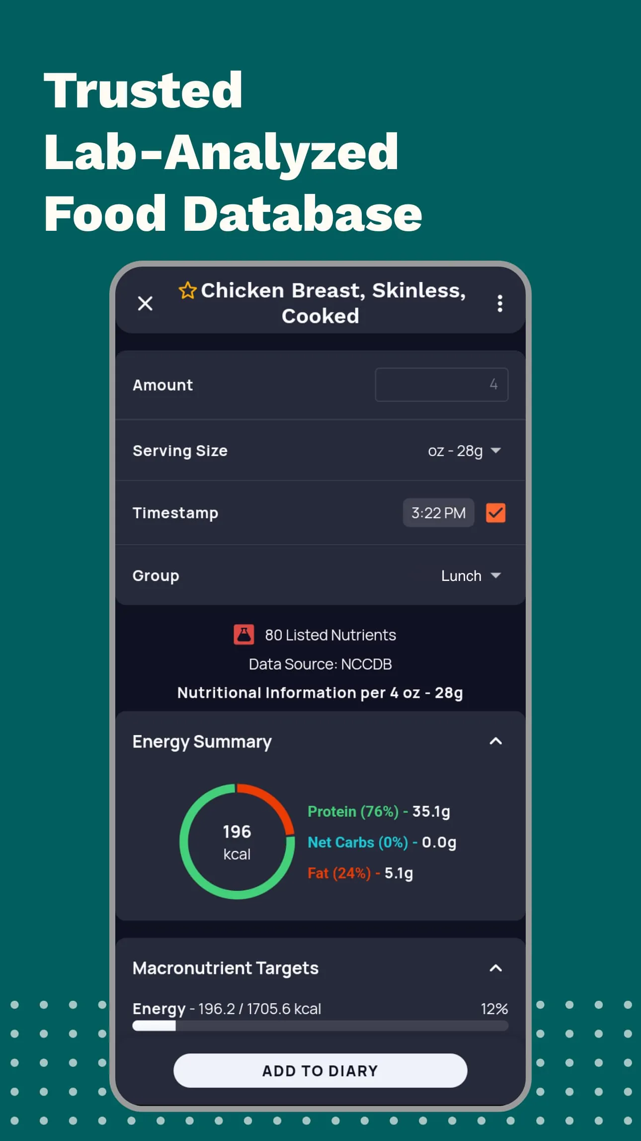 Calorie Counter by Cronometer
