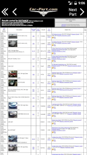 Car-Part.com Used Auto Parts