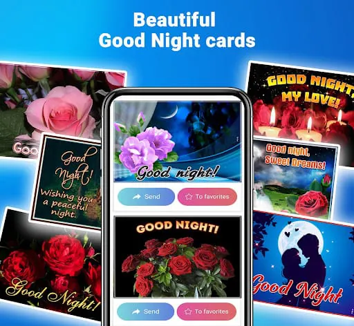 Good morning app - images