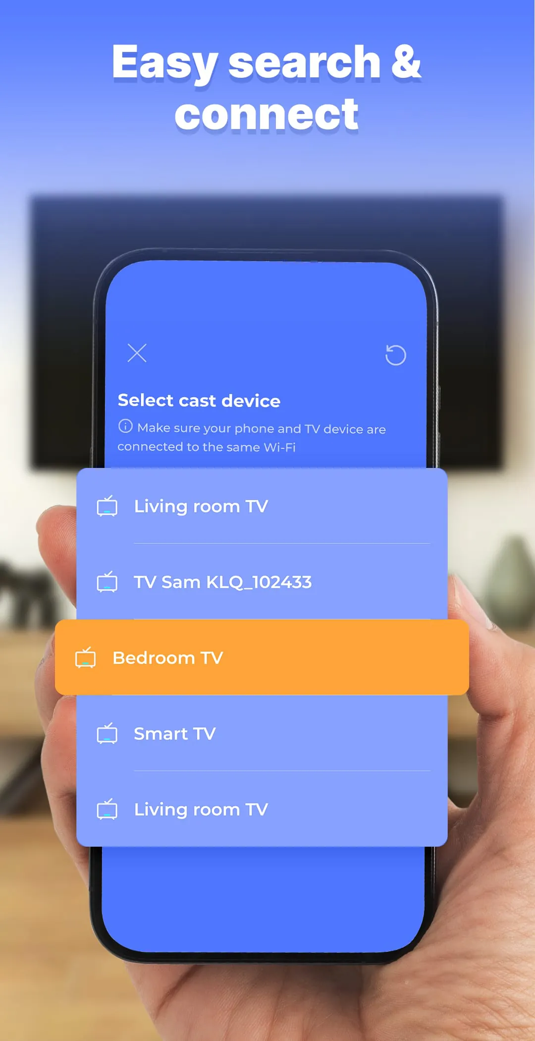 Stream Phone To TV, Mirroring
