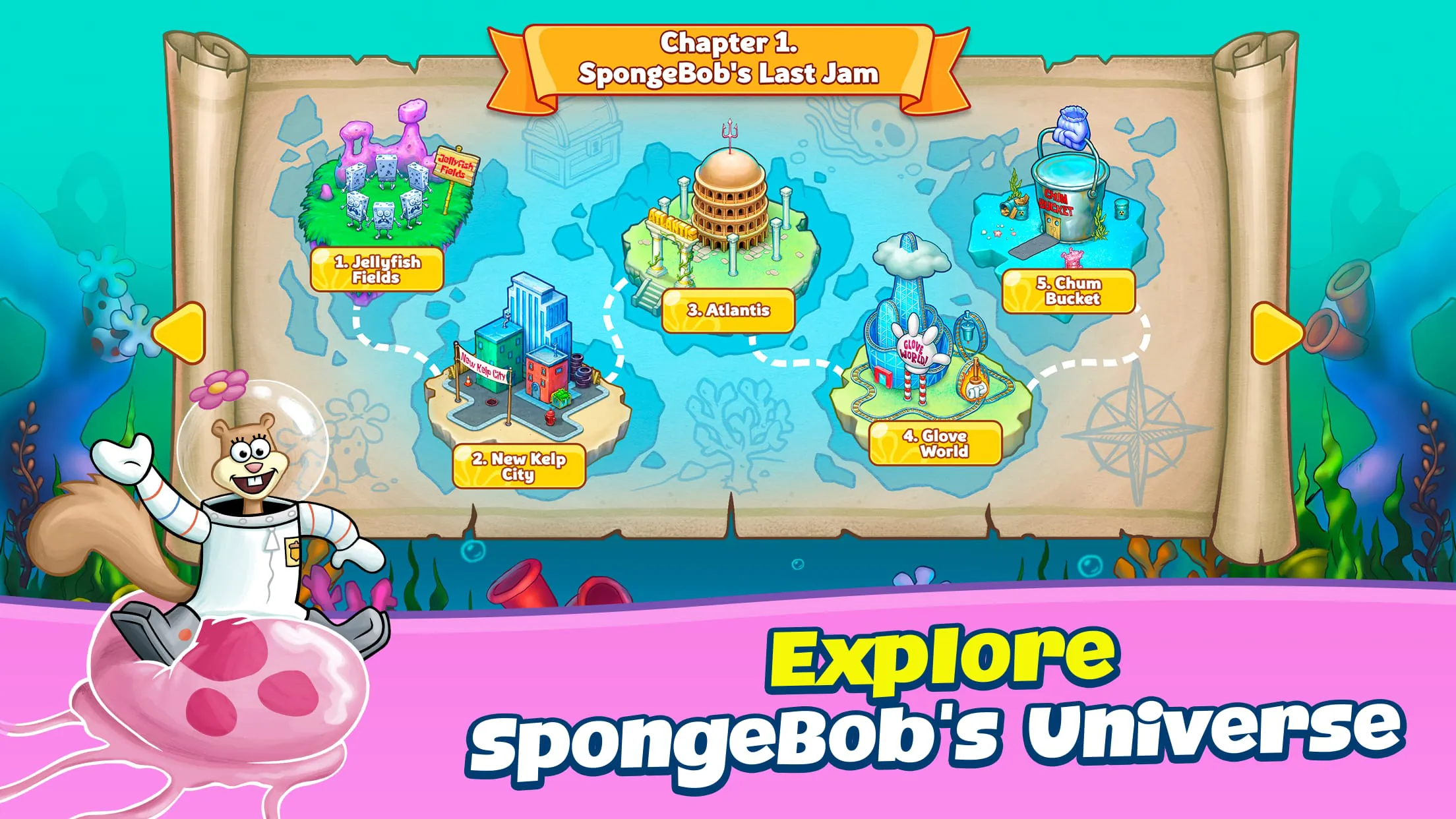 SpongeBob Adventures: In A Jam