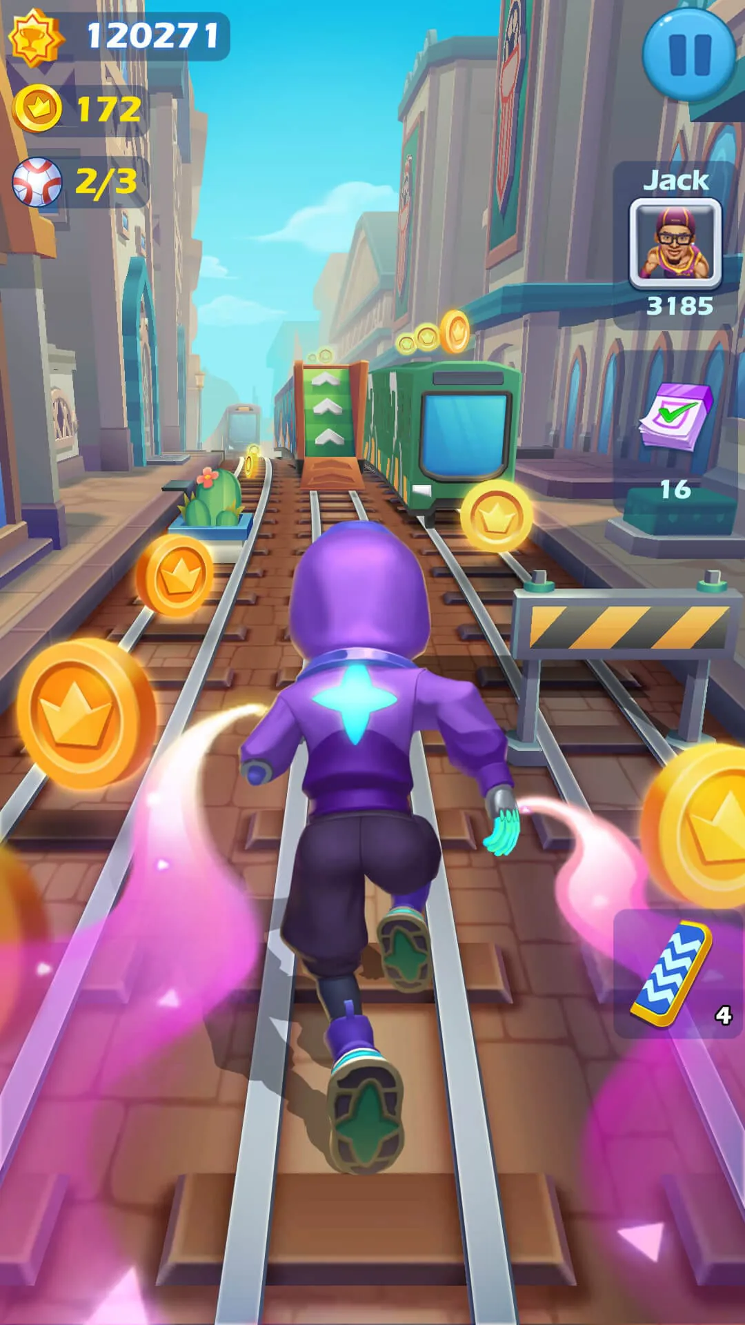 Subway Princess Runner