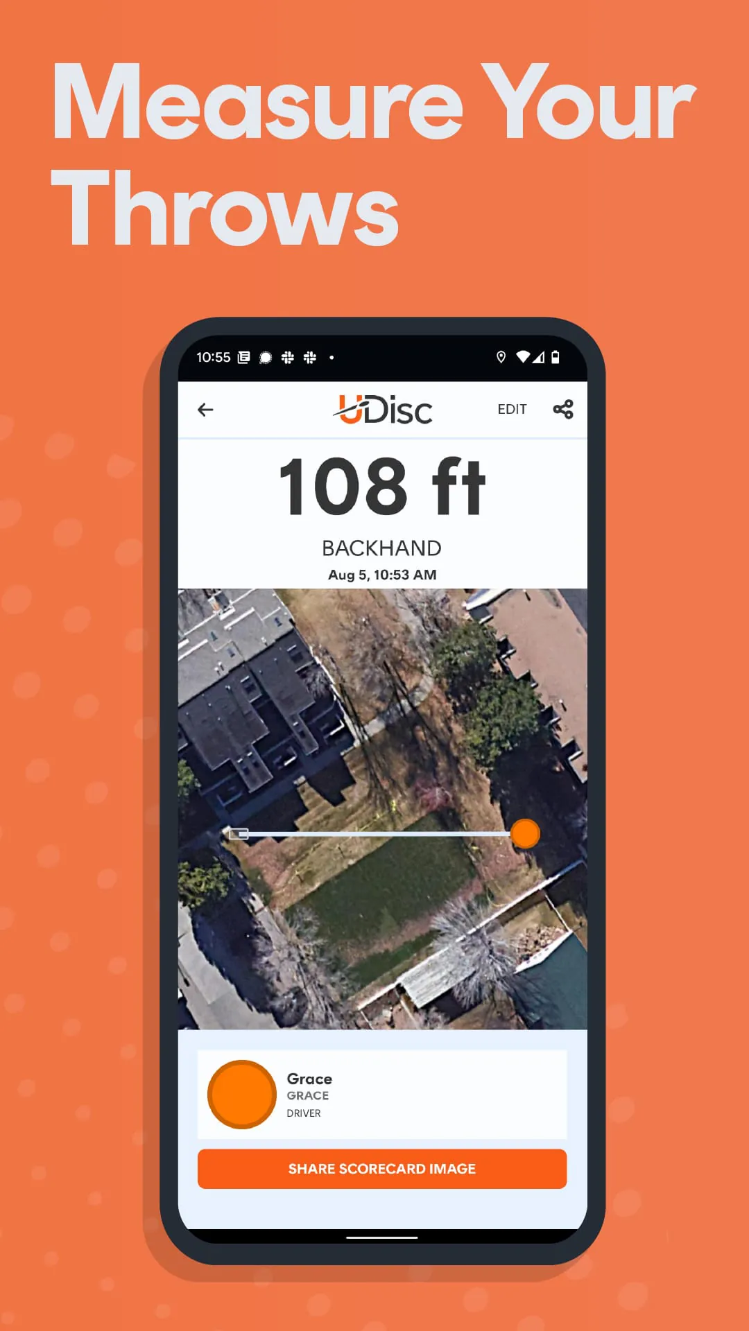 UDisc Disc Golf App