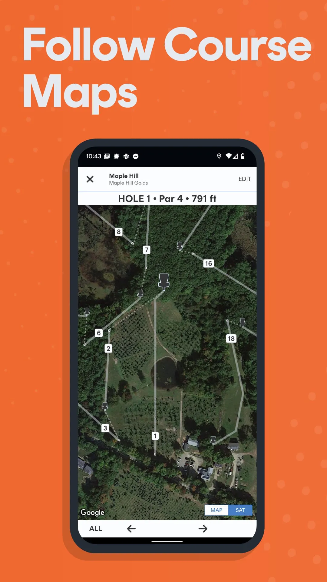 UDisc Disc Golf App