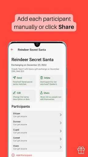 Simple Secret Santa Generator