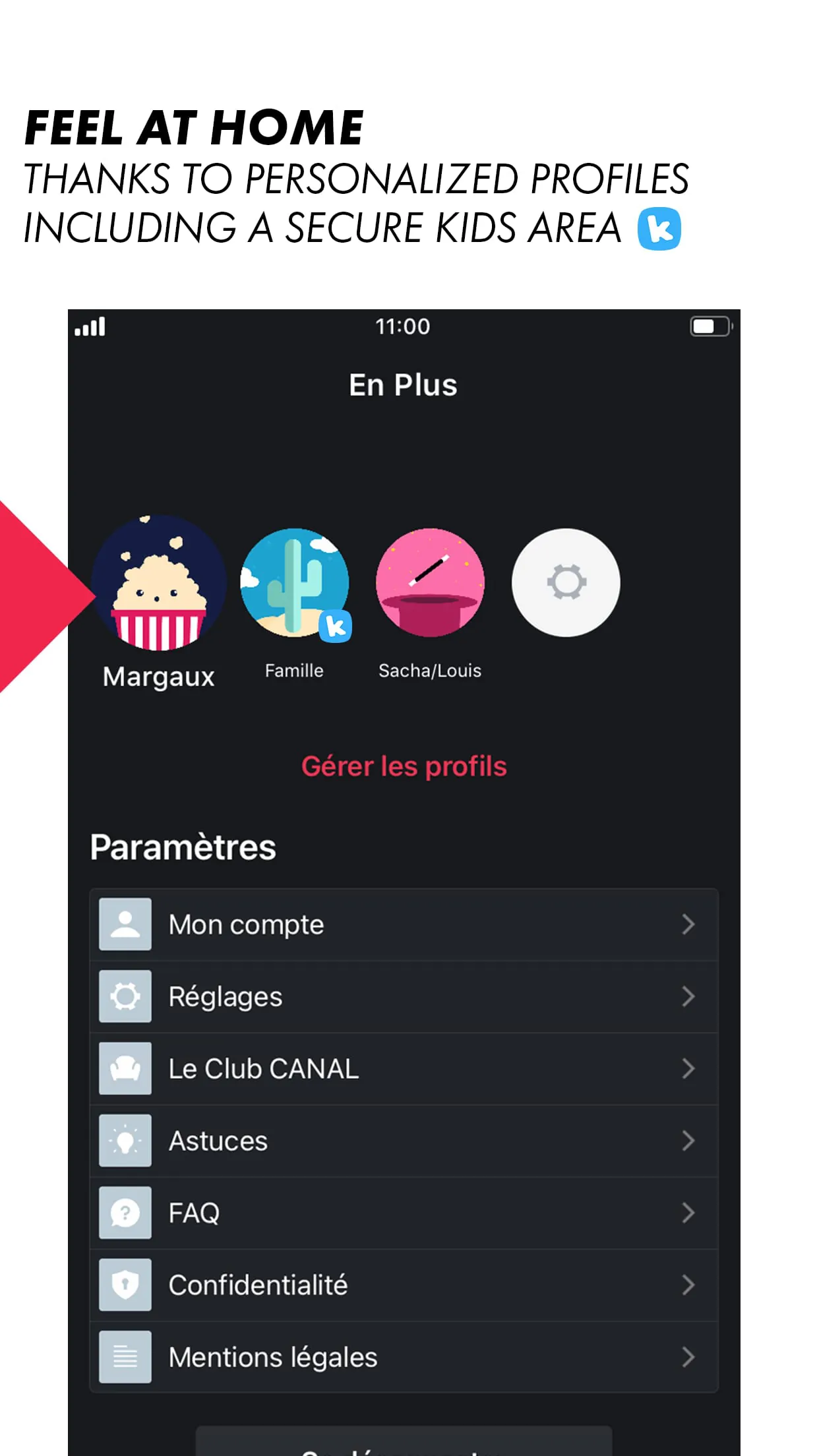 CANAL+, Live and catch-up TV