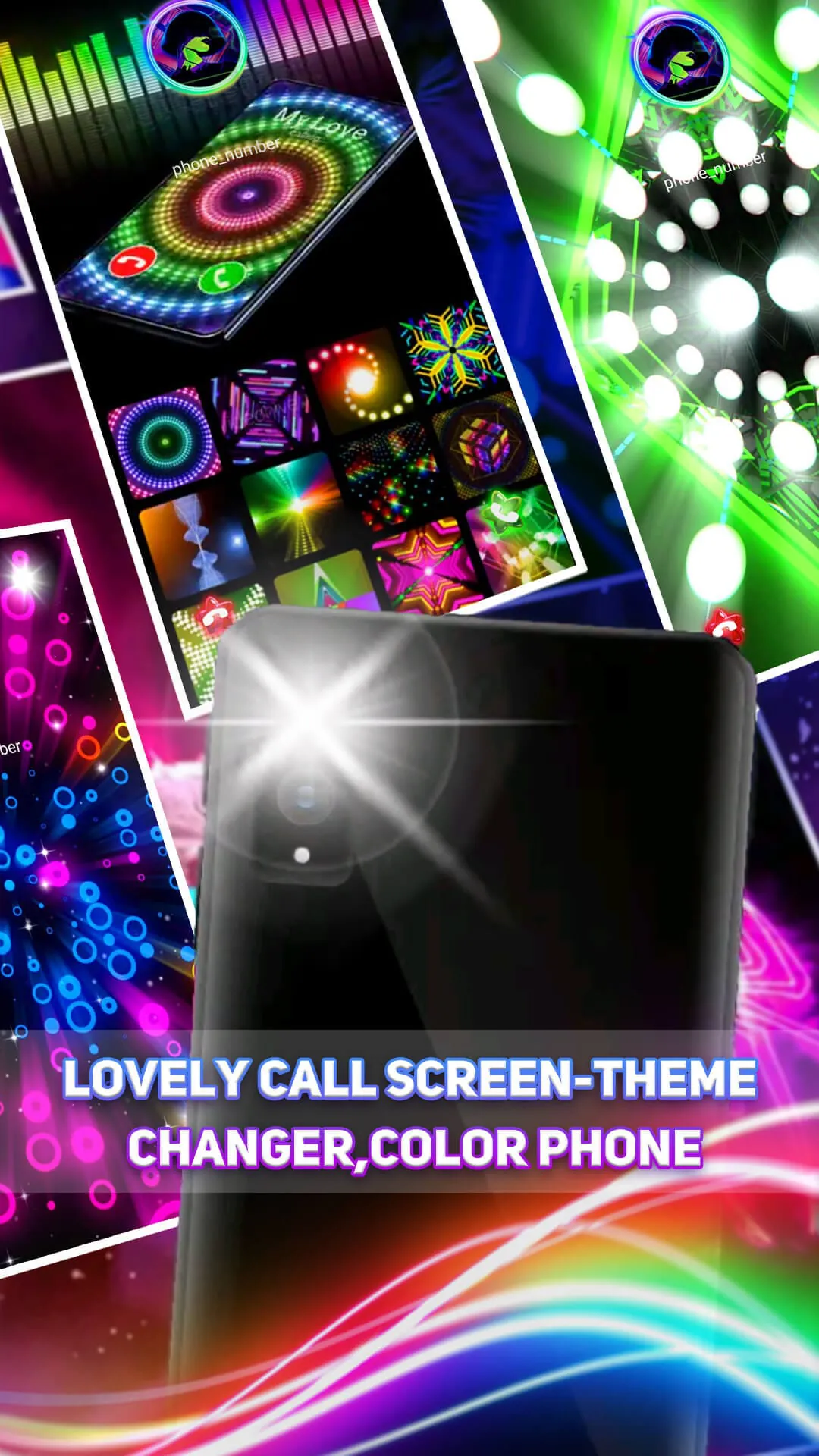Lovely Call Screen-Color Phone