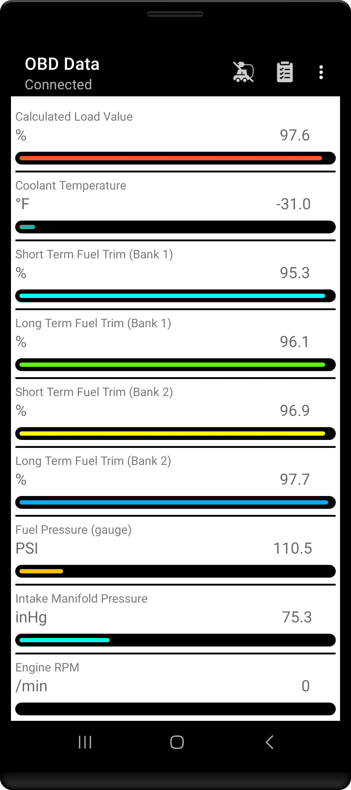 Tor OBD2 Diagnostics