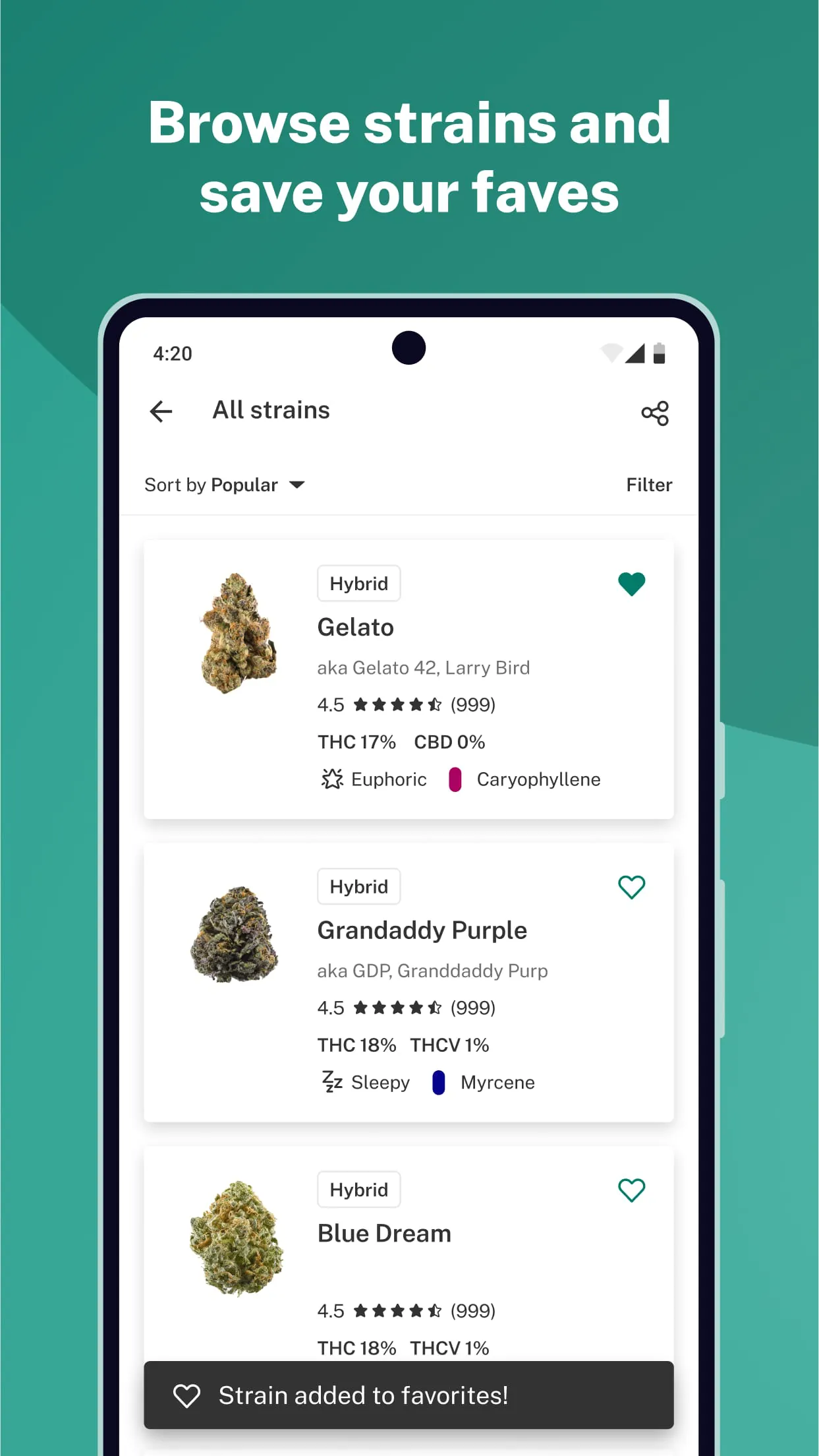 Leafly: Find Cannabis and CBD
