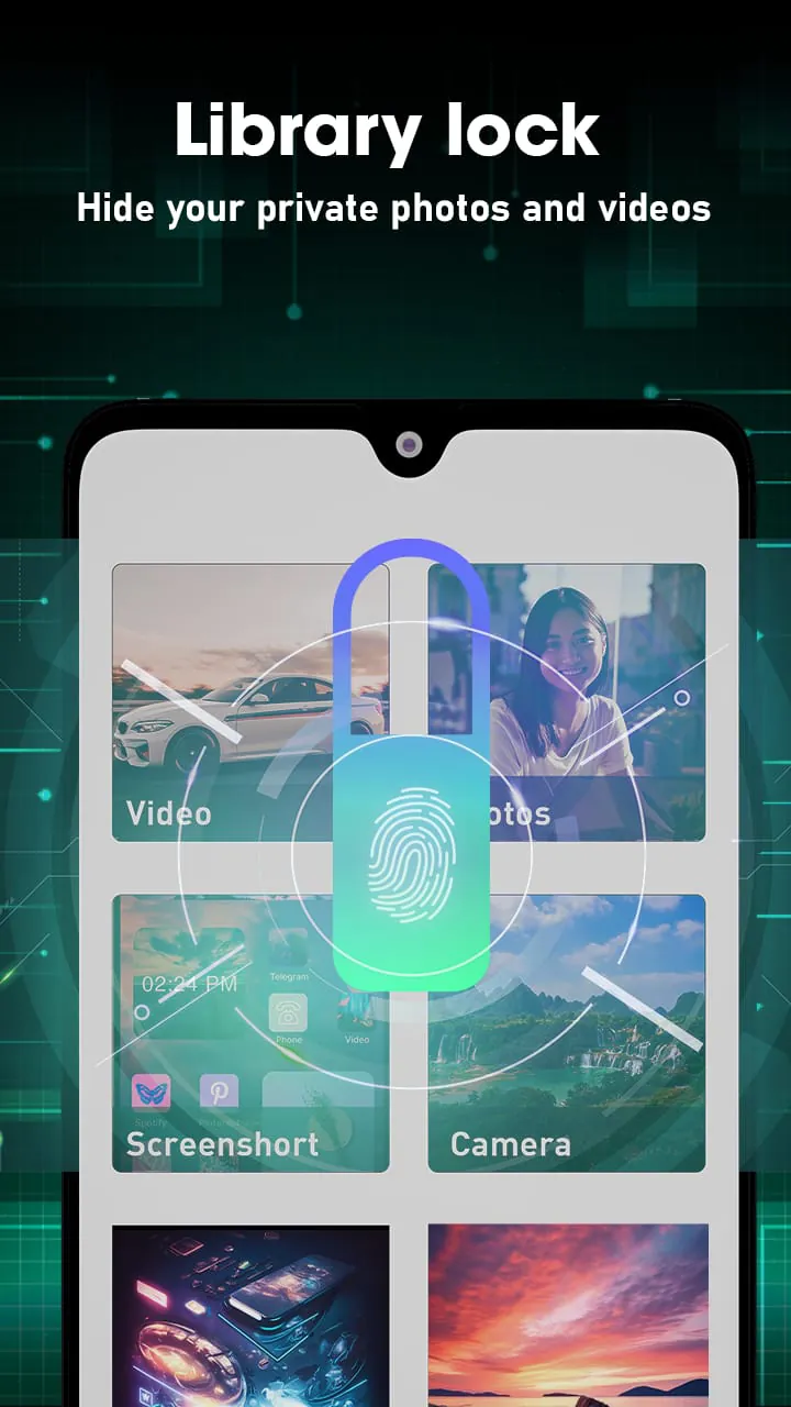 App Lock : Fingerprint & Pin