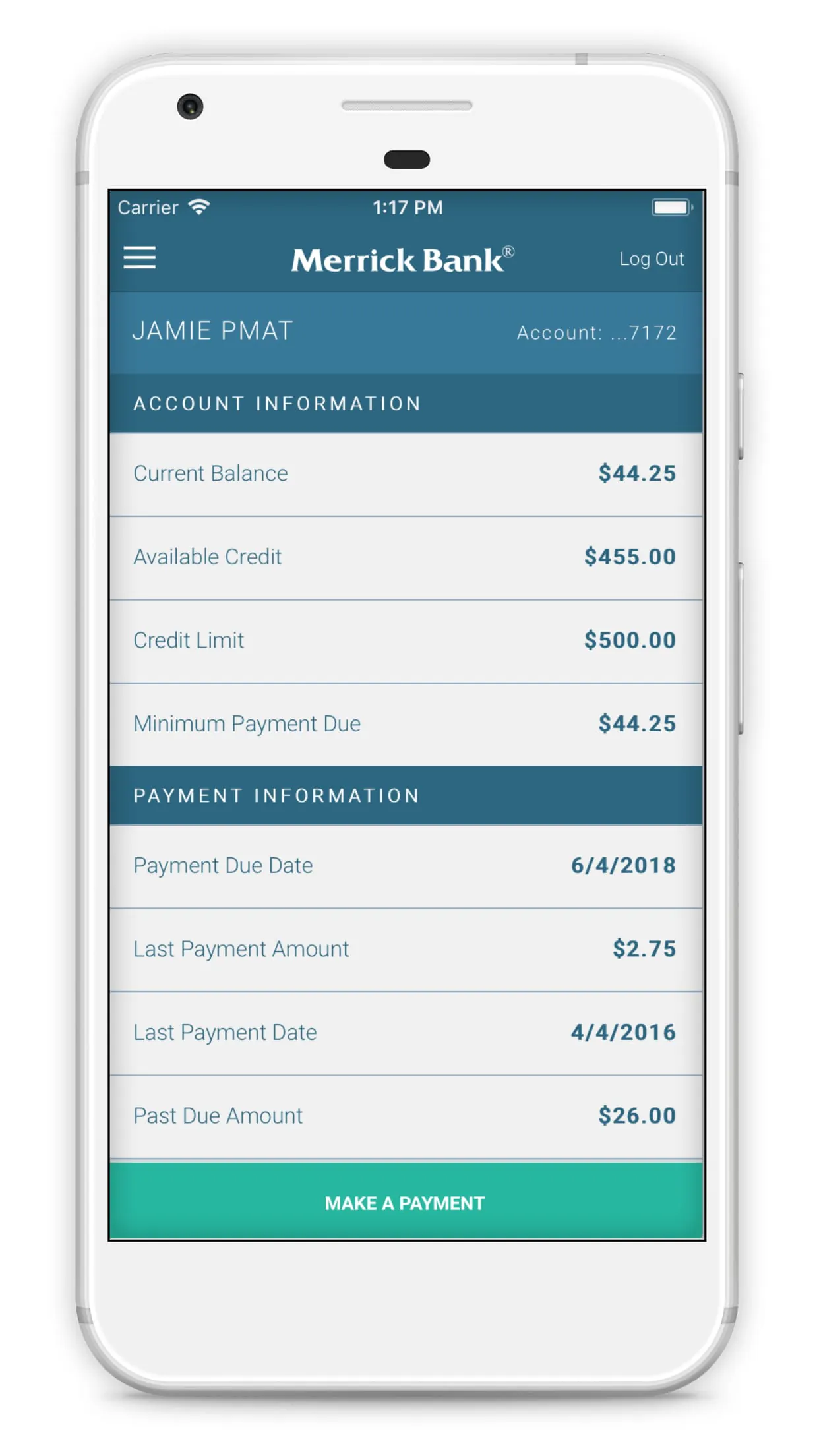 Merrick Bank Mobile