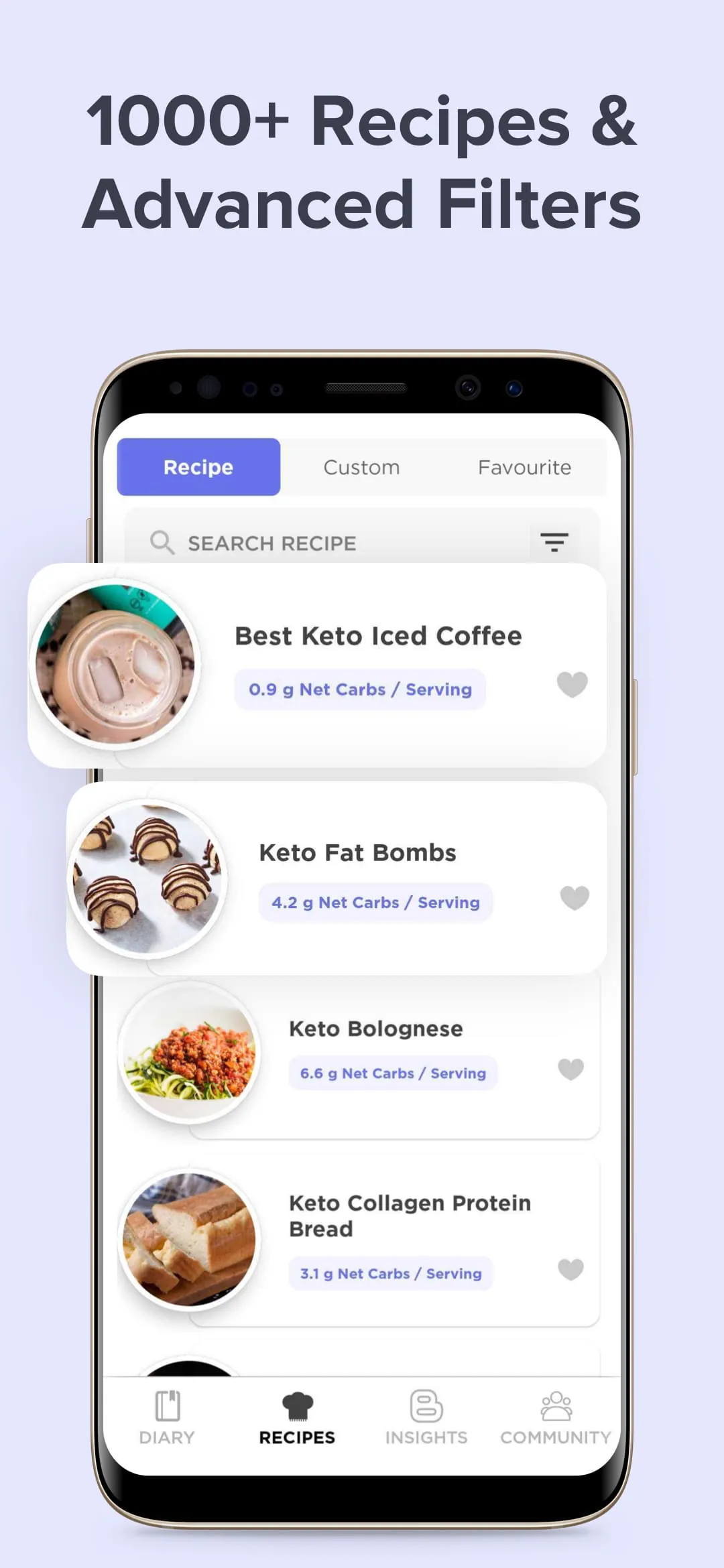 Keto Manager: Low Carb Diet