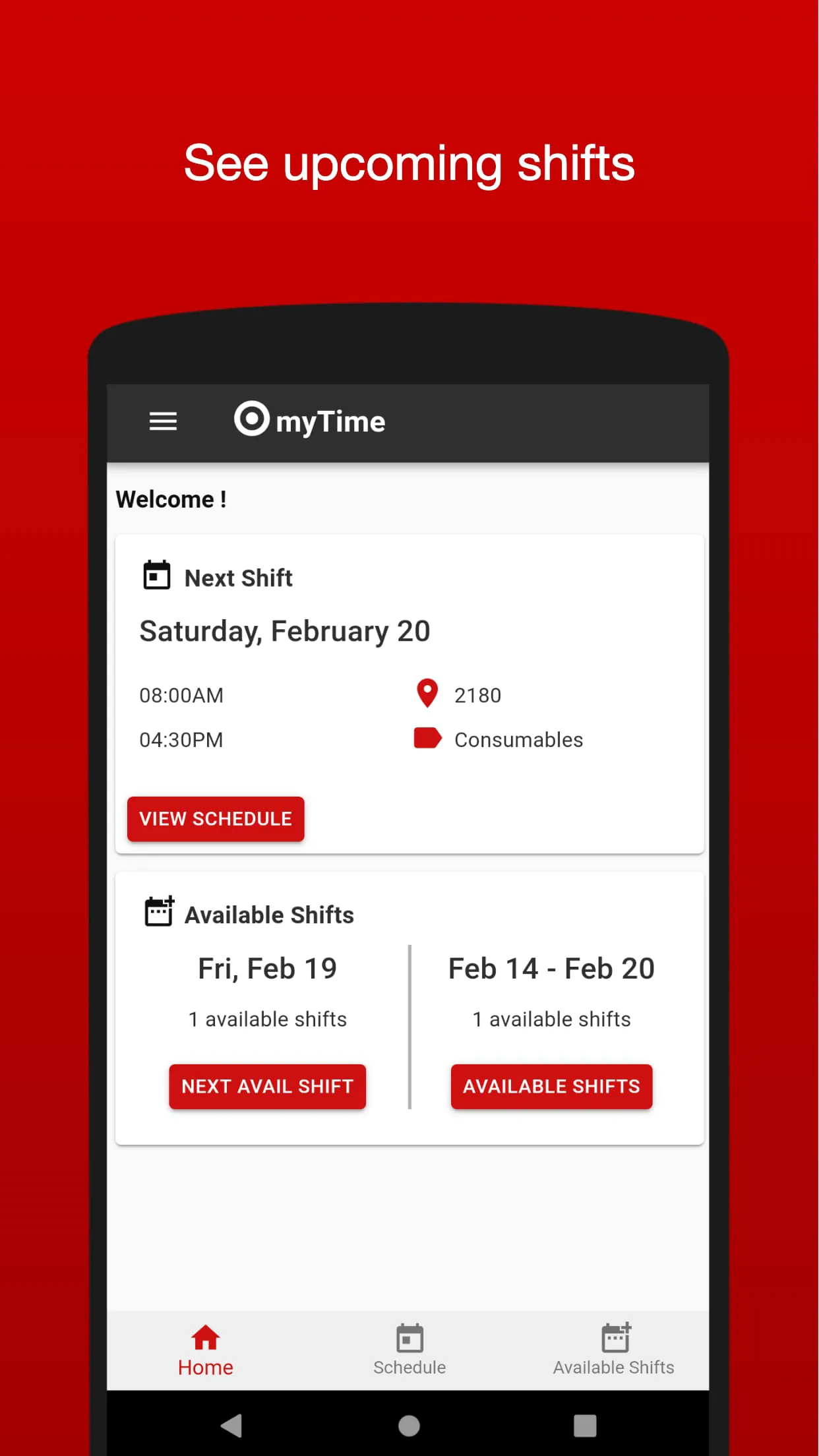 myTime for Target