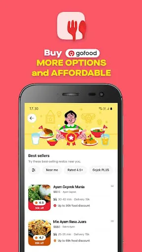 Gojek - Food & Transportation
